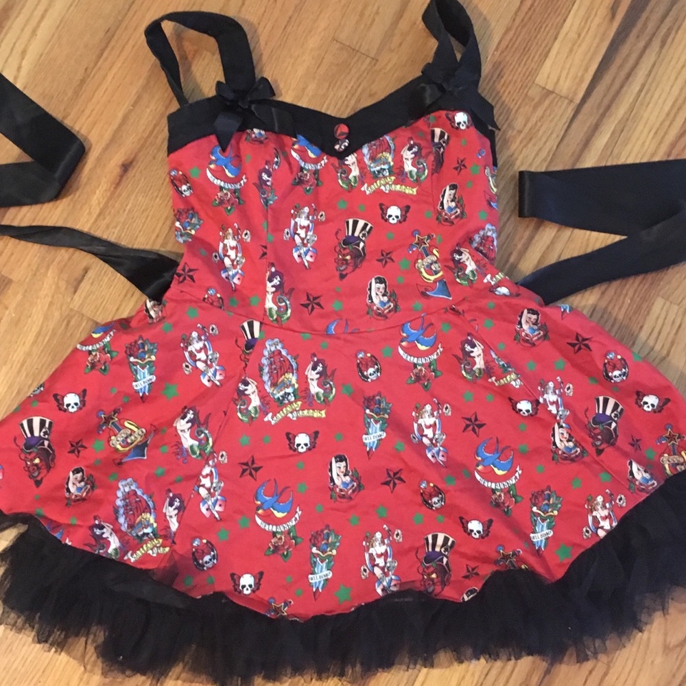 Hell bunny circus tattoo dress